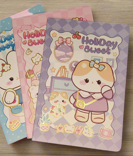 (N160)- Cute Kawaii Notebook Gift/ Best Quality Notebook