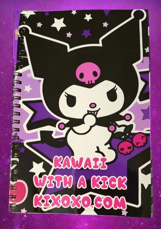 (N161)- Kuromi Exclusive Notebook/ Best Gift Kuromi Notebook