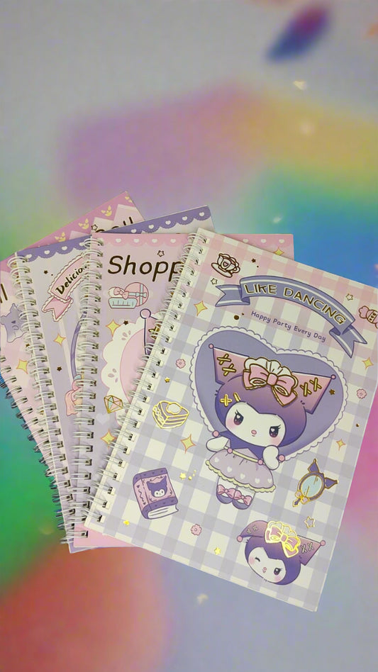 (N162)- Cute Kuromi Exclusives/ Kawaii Kuromi Special Notebook